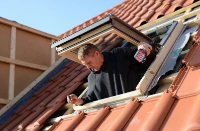 Pose de fenêtres de toit Velux à Évriguet